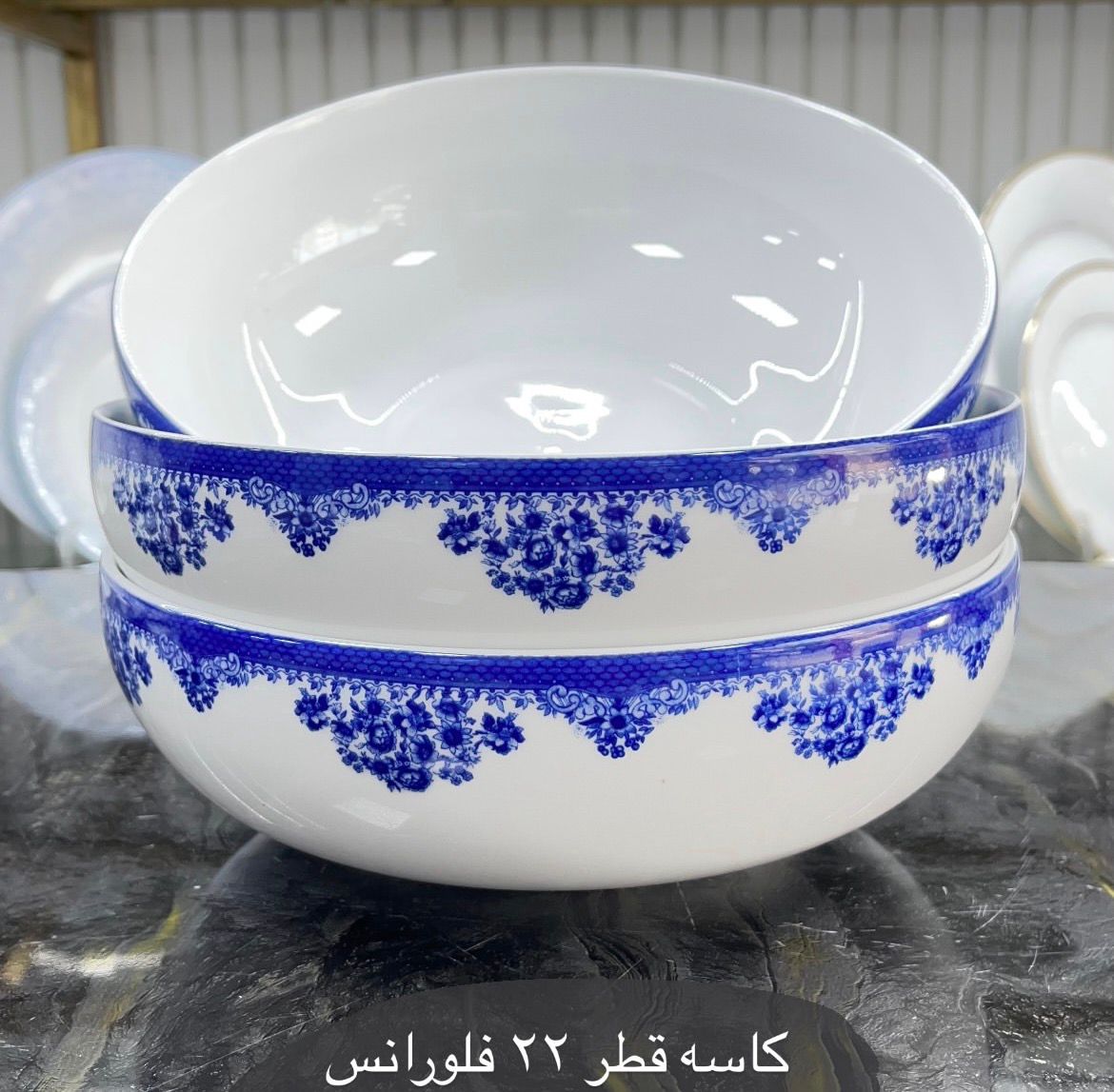 پیاله 22 فلورانس سرمه ای